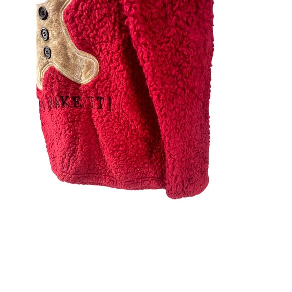 Secret Treasures Red Gingerbread Bake It Till You Make It Sweater SIze Small - Picture 4 of 5